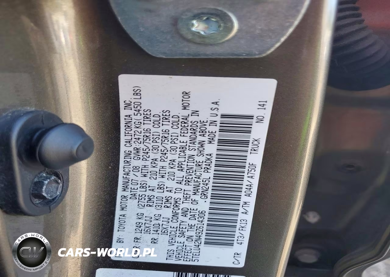 2009 Toyota Tacoma V6 VIN:5TELU42N49Z614306 - 12
