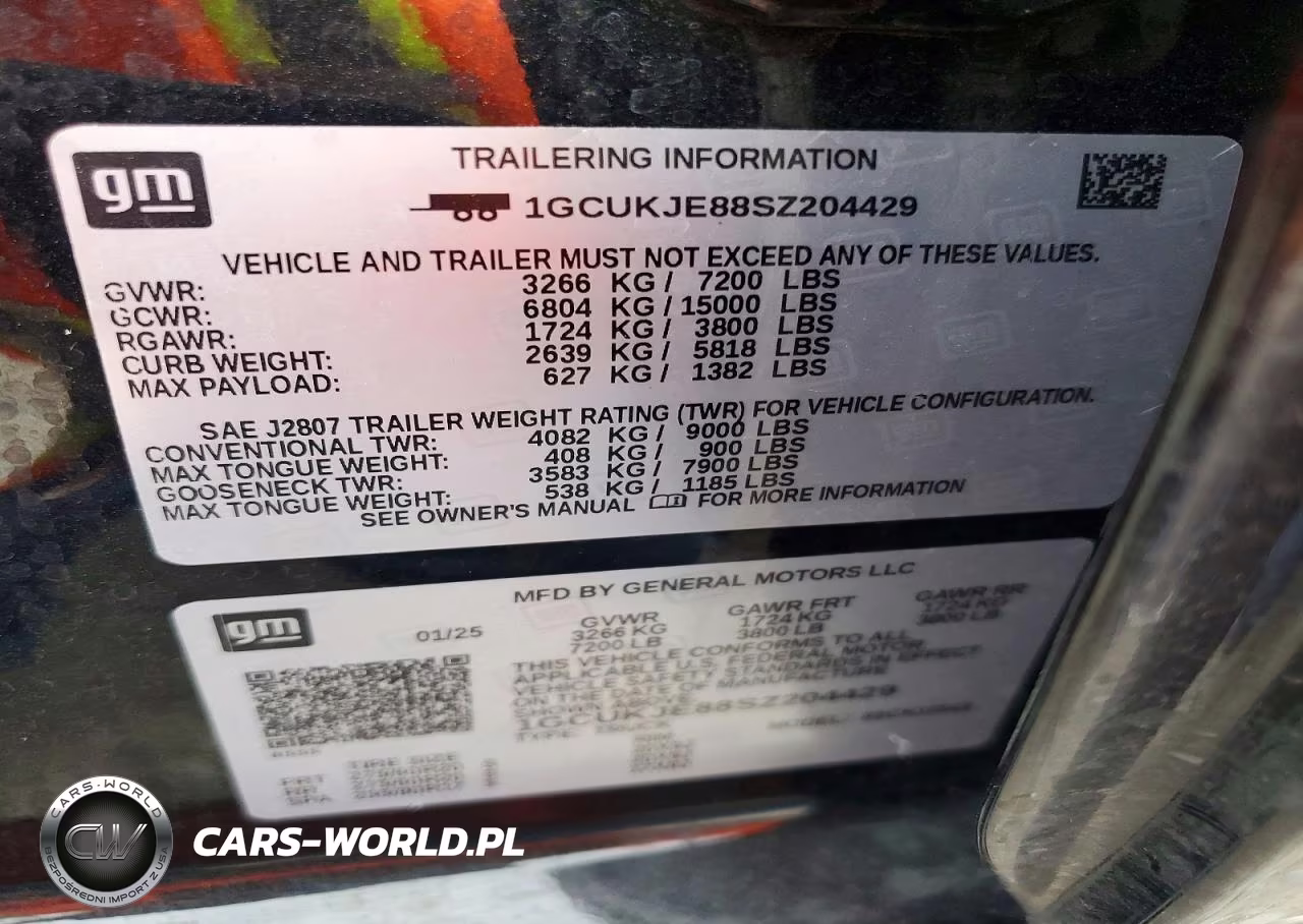 2025 Chevrolet Silverado K1500 High Country VIN:1GCUKJE88SZ204429 - 13
