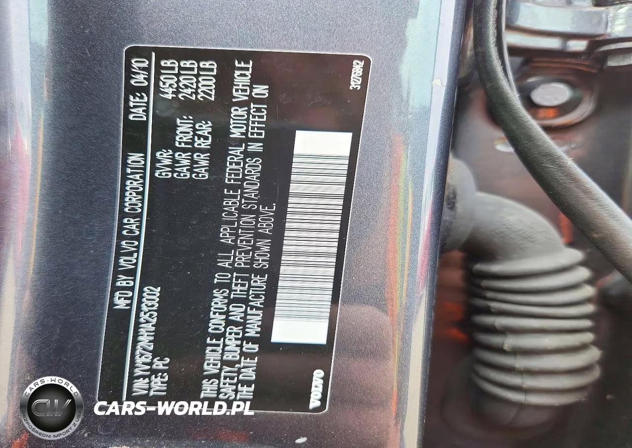 2010 Volvo S40 T5 VIN:YV1672MH1A2513002 - 12