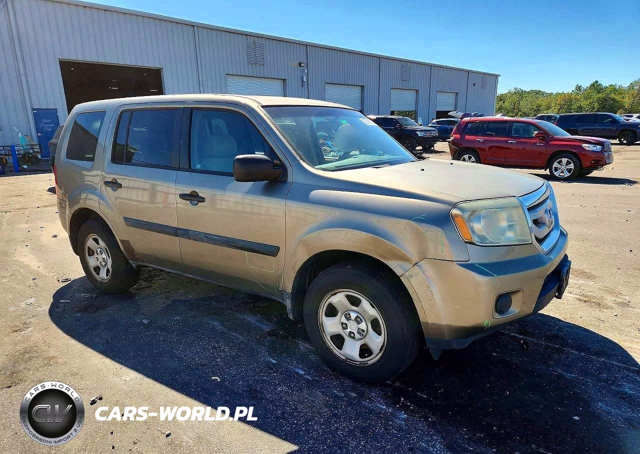 2011 Honda Pilot Lx VIN:5FNYF4H24BB103165 - 4
