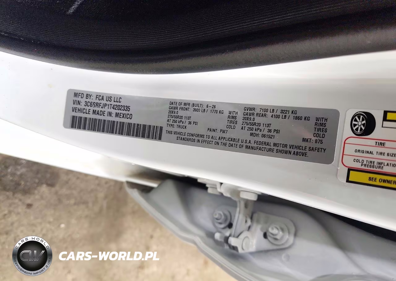 2026 Ram 1500 Laramie VIN:3C6SRFJP1T4202335 - 12