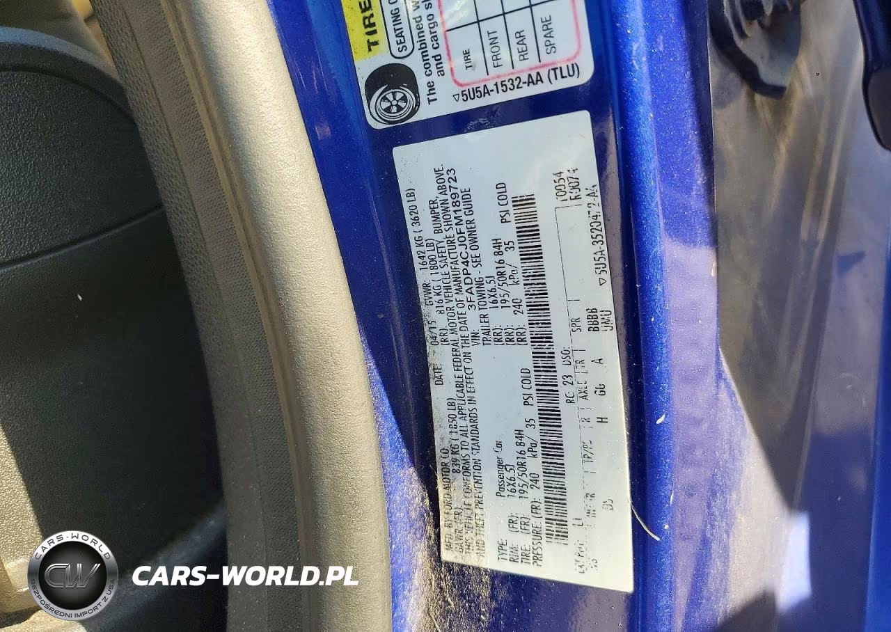 2015 Ford Fiesta Titanium VIN:3FADP4CJ0FM189723 - 12