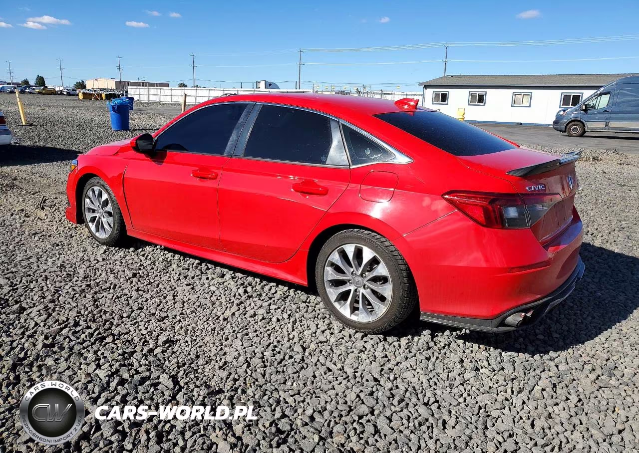 2022 Honda Civic Ex VIN:2HGFE1F73NH326370 - 2