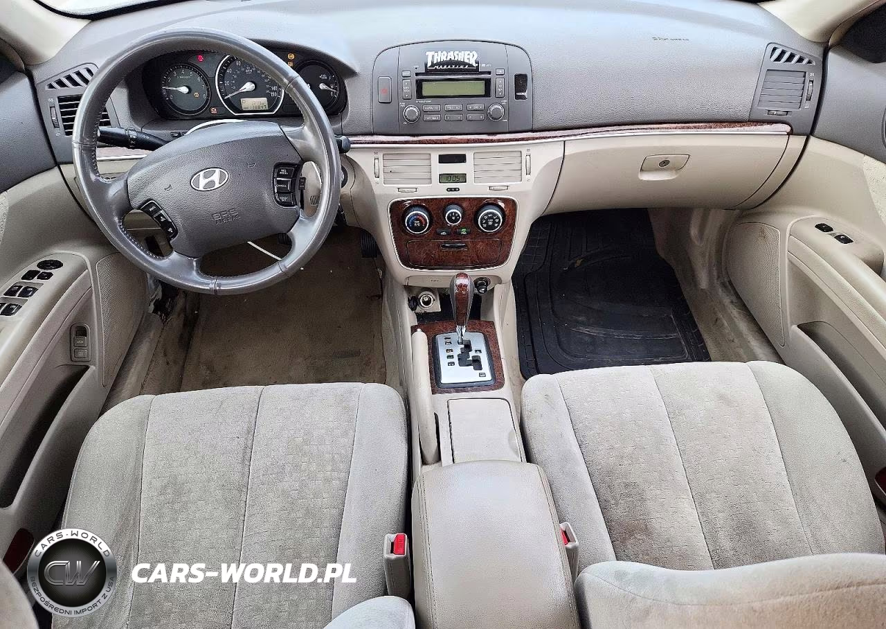 2007 Hyundai Sonata Gls VIN:5NPET46C77H229455 - 8