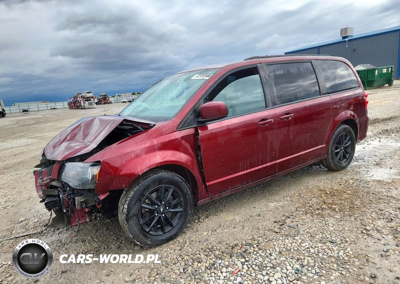 2019 Dodge Grand Caravan Gt VIN:2C4RDGEG8KR739491 - 1