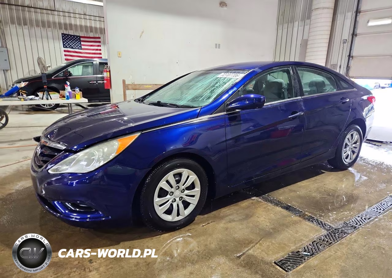 2012 Hyundai Sonata Gls VIN:5NPEB4ACXCH370752 - 1