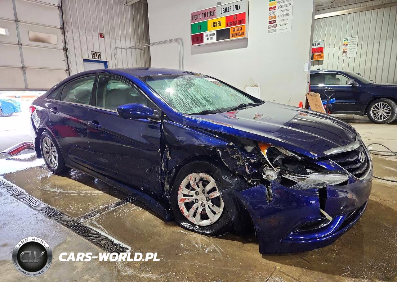 2012 Hyundai Sonata Gls VIN:5NPEB4ACXCH370752 - 4