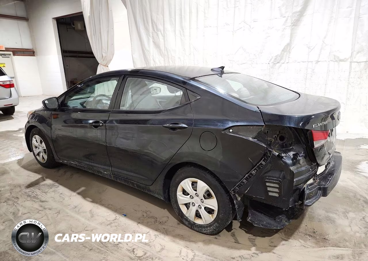 2016 Hyundai Elantra Se VIN:5NPDH4AE7GH739522 - 2