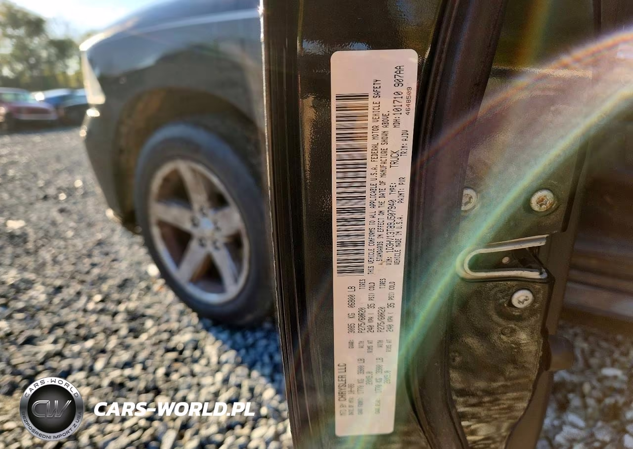 2009 Dodge Ram 1500 VIN:1D3HV13T89J507940 - 13
