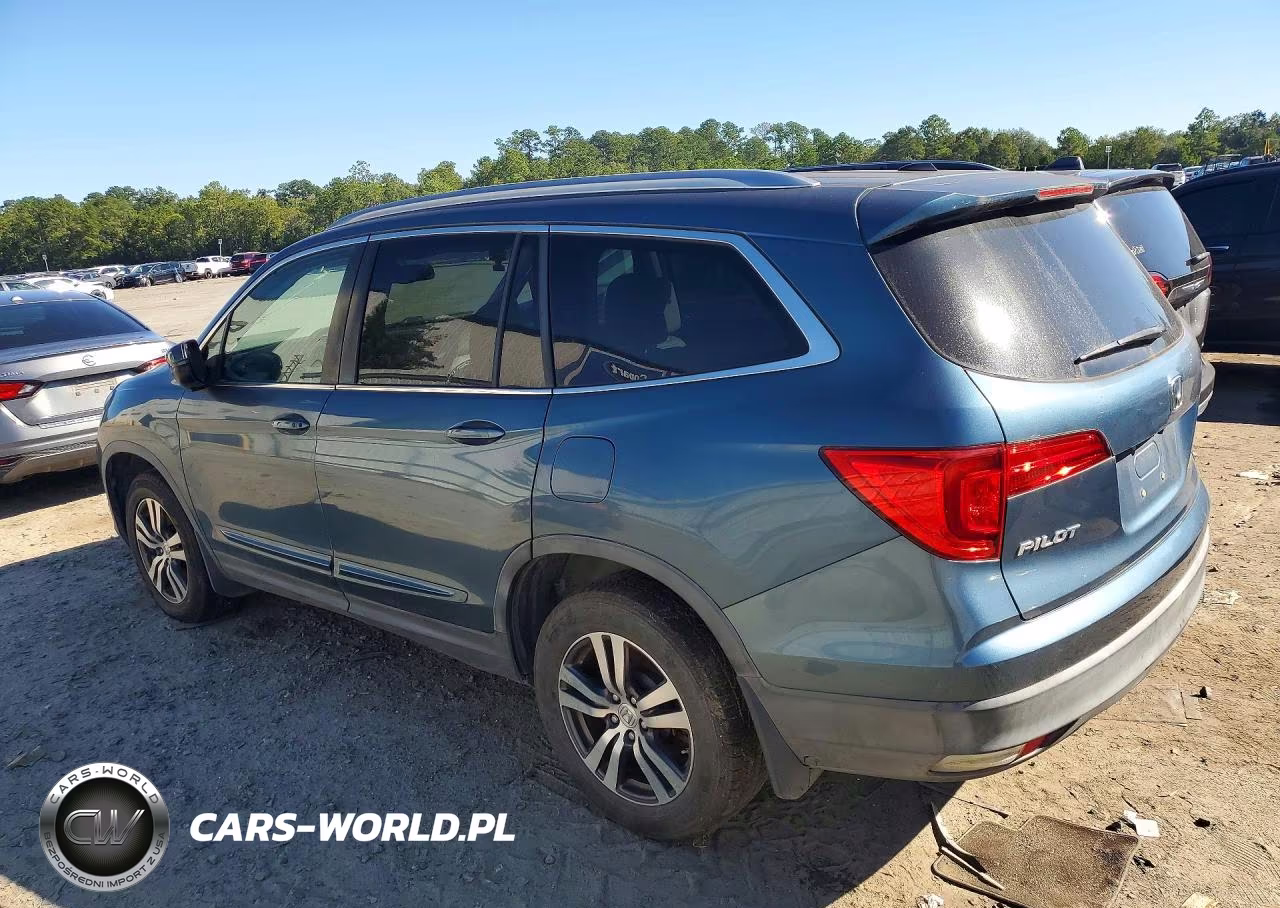 2016 Honda Pilot Exl VIN:5FNYF6H82GB117265 - 2