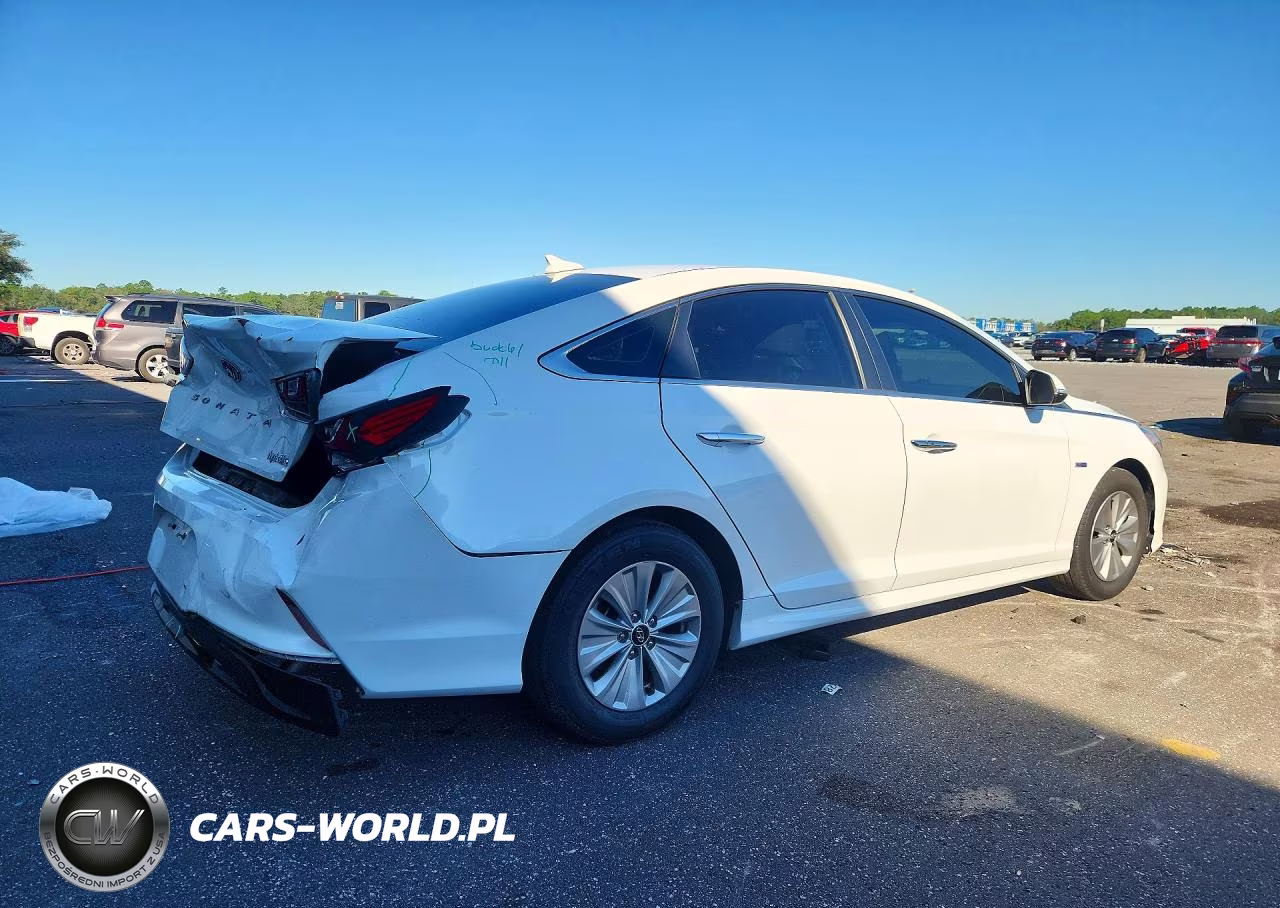 2019 Hyundai Sonata Hybrid Se VIN:KMHE24L34KA091683 - 3