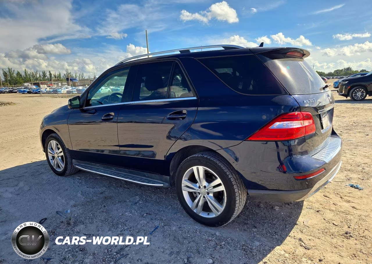 2013 Mercedes-Benz Ml 350 4Matic VIN:4JGDA5HB5DA175020 - 2