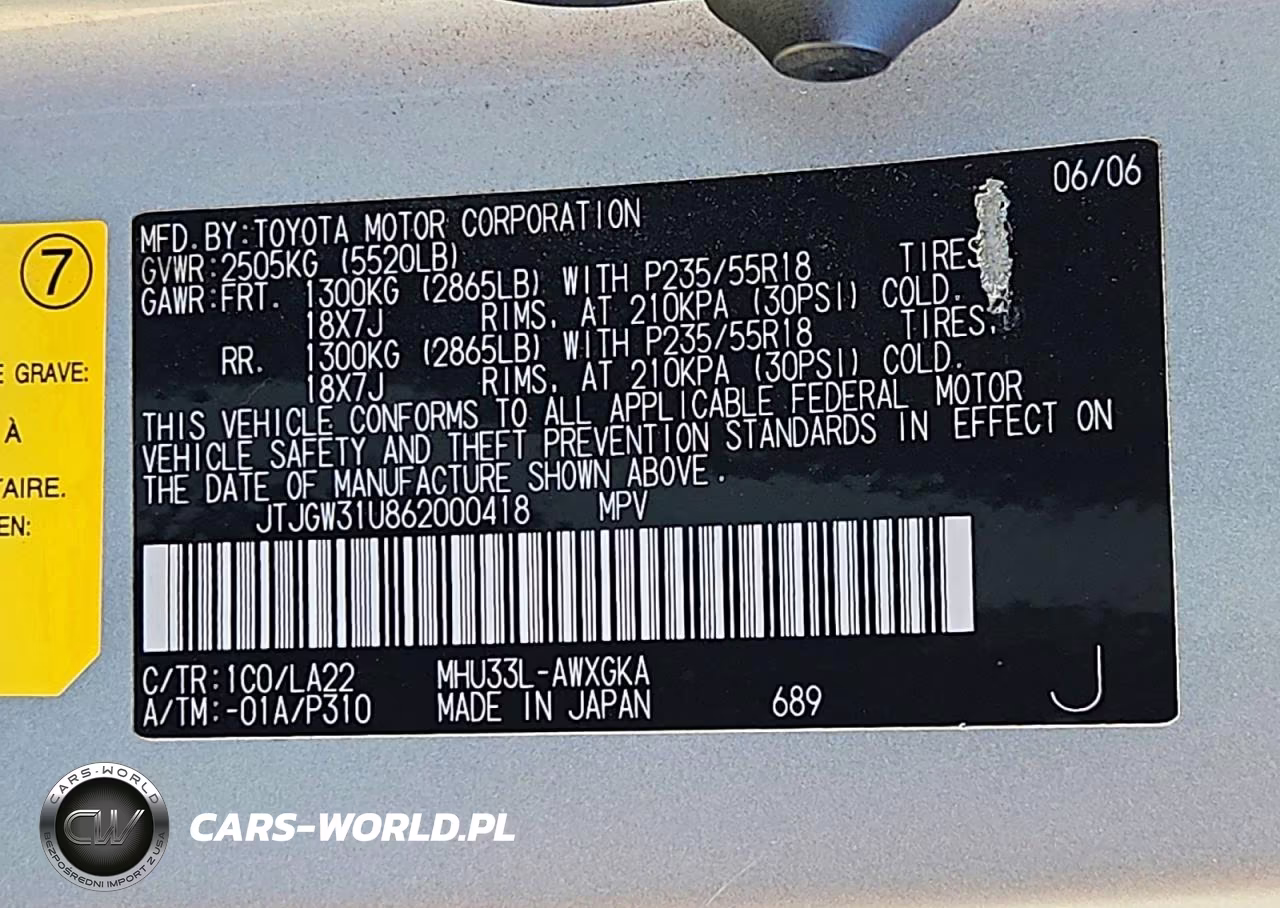 2006 Lexus Rx 400 VIN:JTJGW31U862000418 - 13