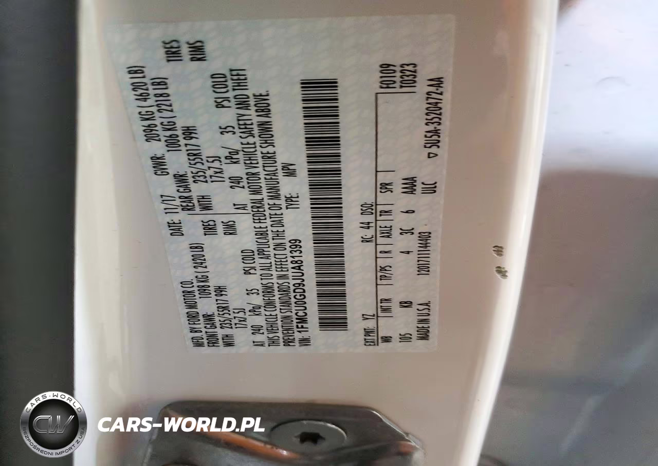 2018 Ford Escape Se VIN:1FMCU0GD9JUA81399 - 14