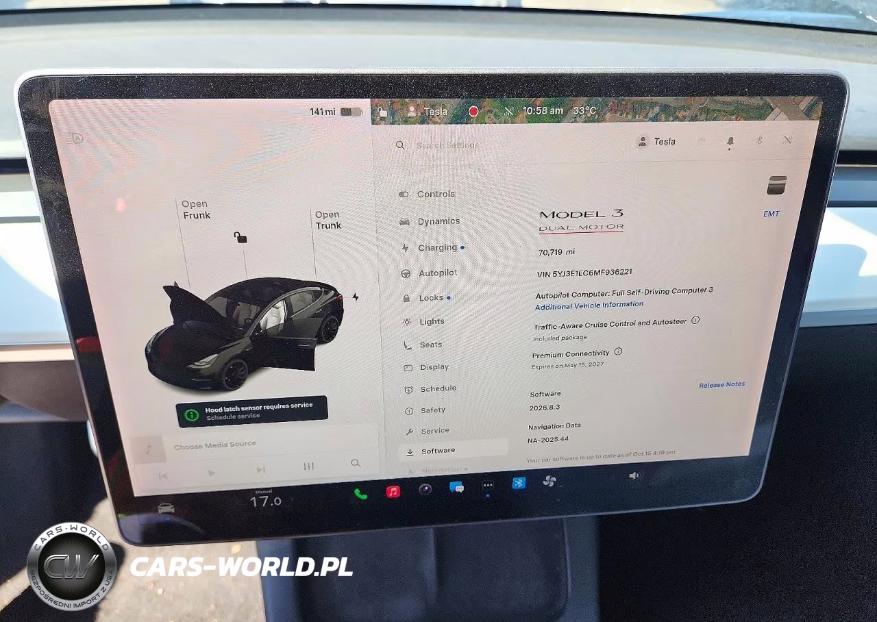 2021 Tesla Model 3 VIN:5YJ3E1EC6MF936221 - 9