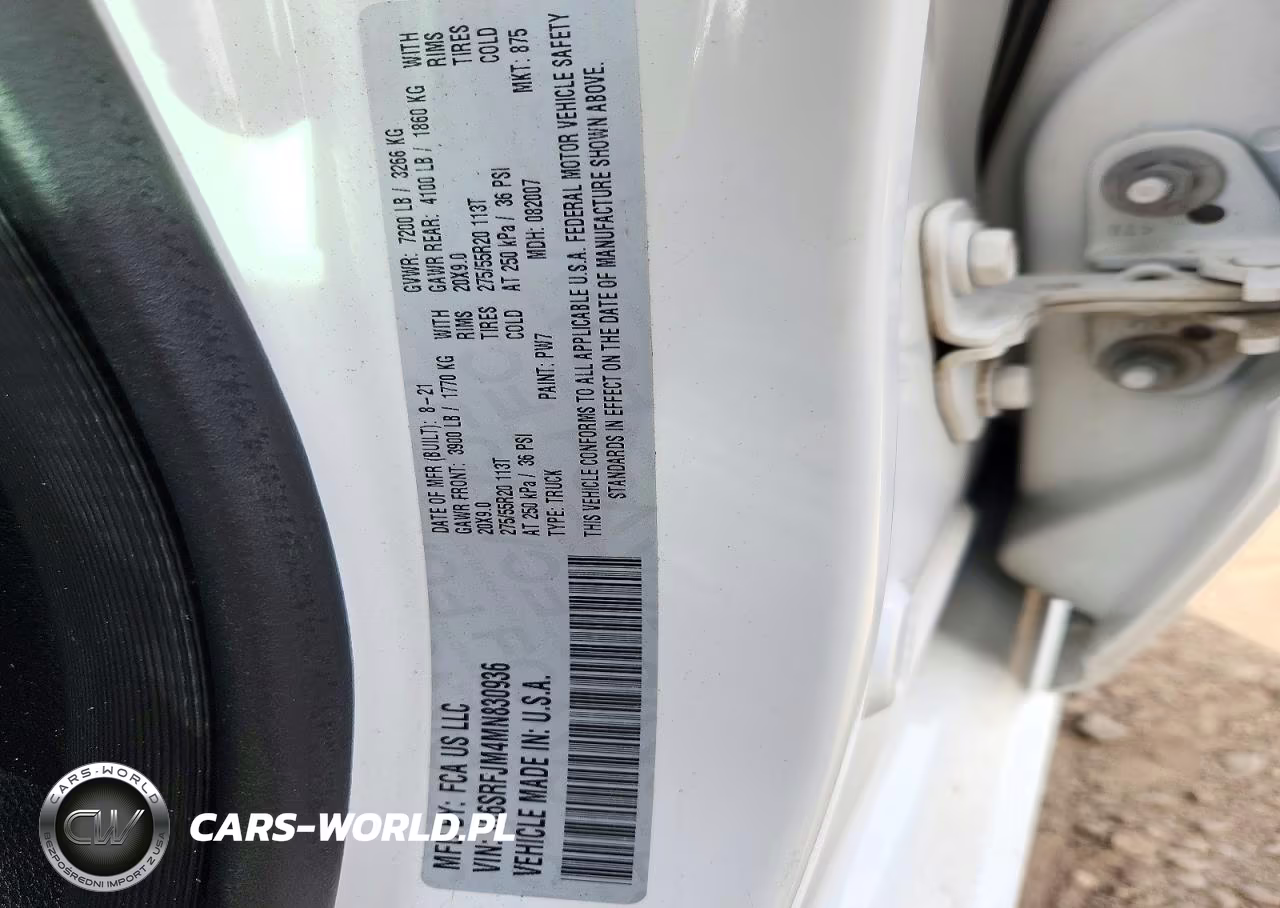 2021 Ram 1500 Laramie VIN:1C6SRFJM4MN830936 - 12