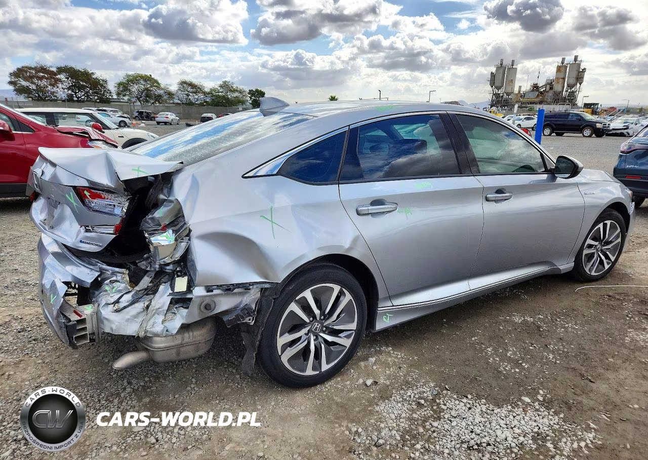 2019 Honda Accord Hybrid Ex VIN:1HGCV3F48KA005780 - 3