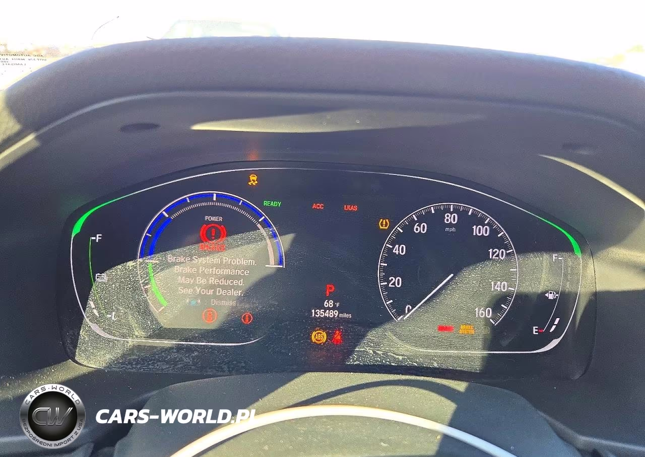 2019 Honda Accord Hybrid Ex VIN:1HGCV3F48KA005780 - 9