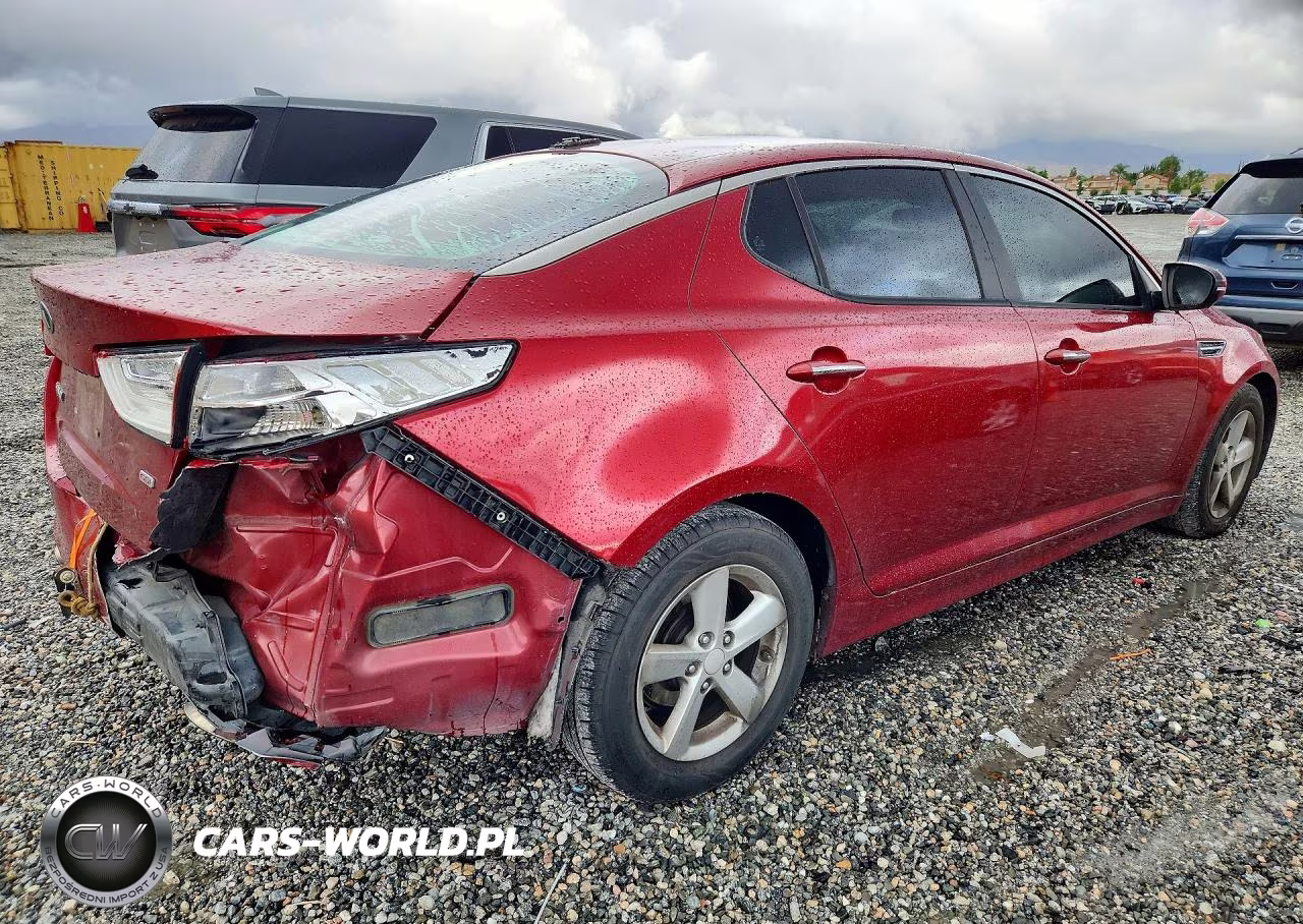 2015 Kia Optima Lx VIN:5XXGM4A78FG371730 - 3