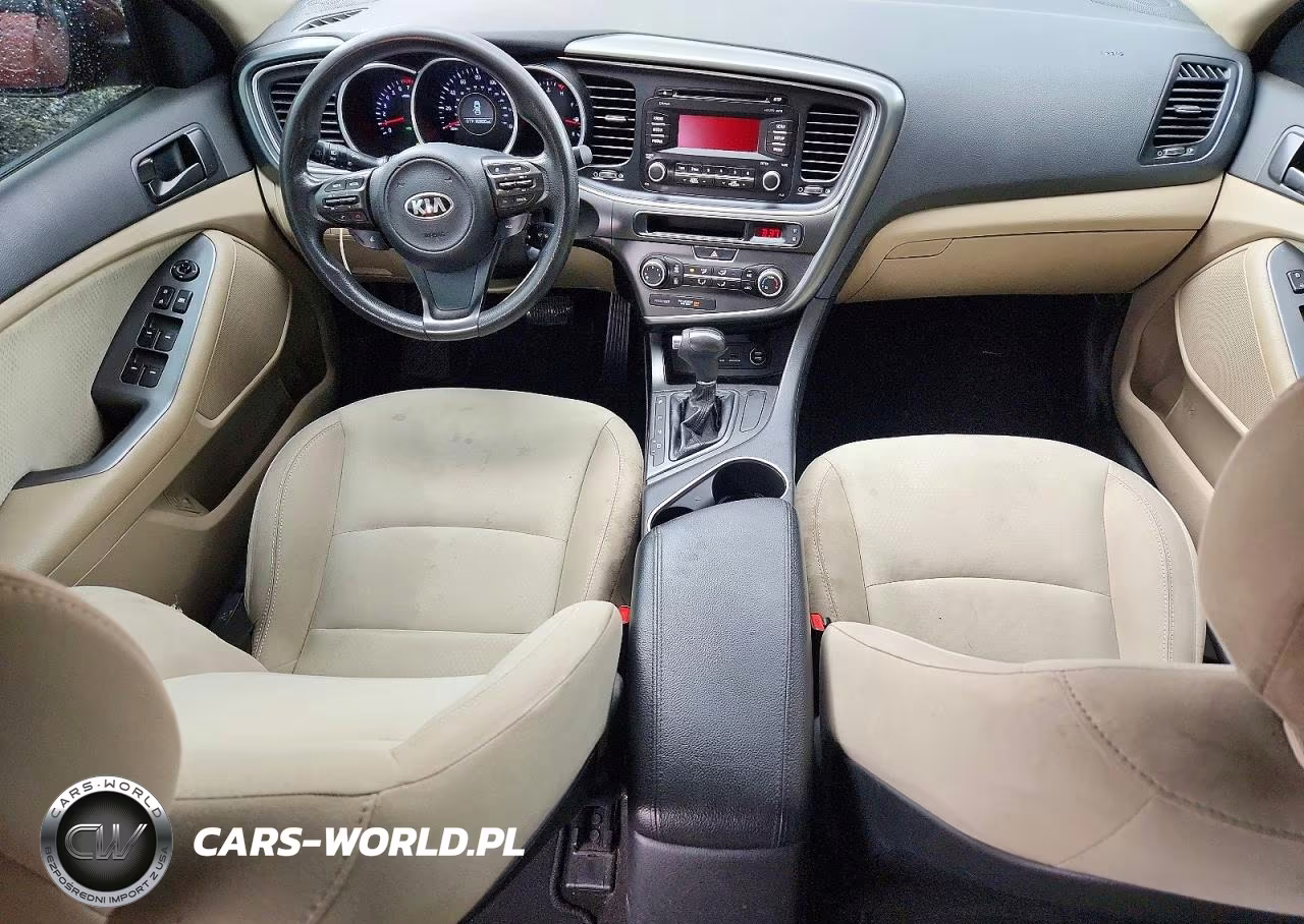 2015 Kia Optima Lx VIN:5XXGM4A78FG371730 - 8
