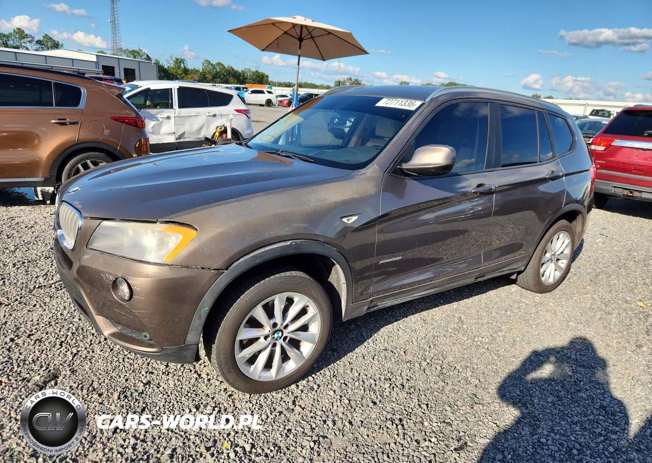 2013 BMW X3 xDrive28I VIN:5UXWX9C59D0A24905 - 1