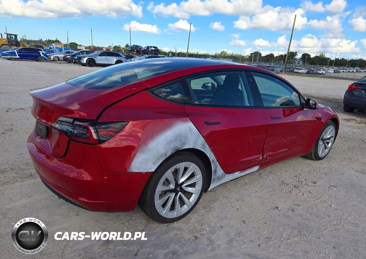2022 Tesla Model 3 VIN:5YJ3E1EA5NF368625 - 3