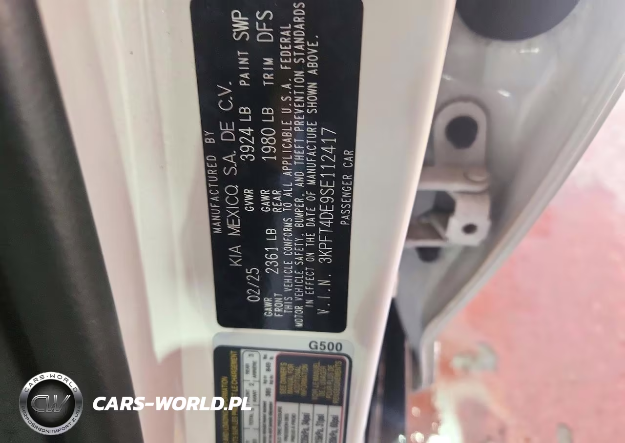2025 Kia K4 Lxs VIN:3KPFT4DE9SE112417 - 13