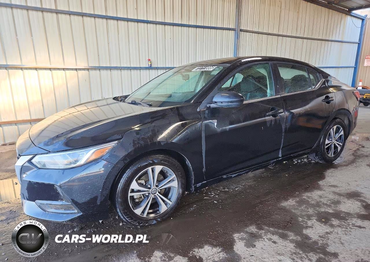 2021 Nissan Sentra Sv VIN:3N1AB8CV1MY237504 - 1