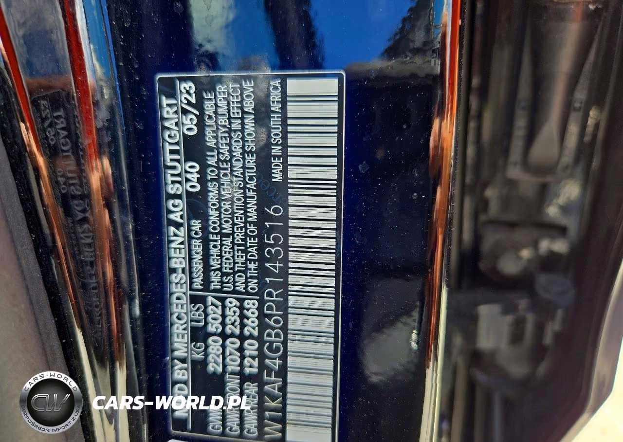 2023 Mercedes-Benz C 300 VIN:W1KAF4GB6PR143516 - 12