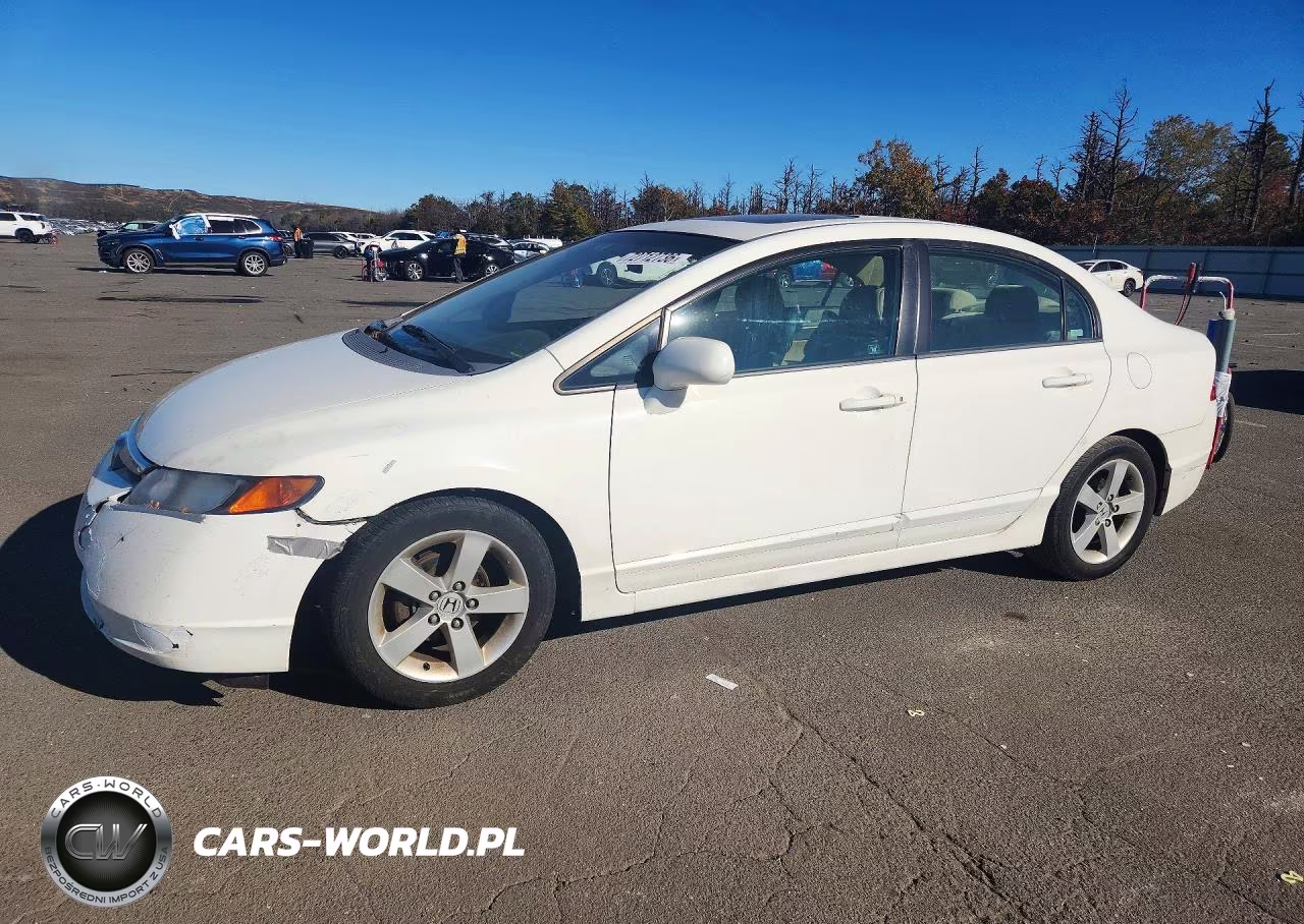2008 Honda Civic Ex VIN:1HGFA16808L092765 - 1