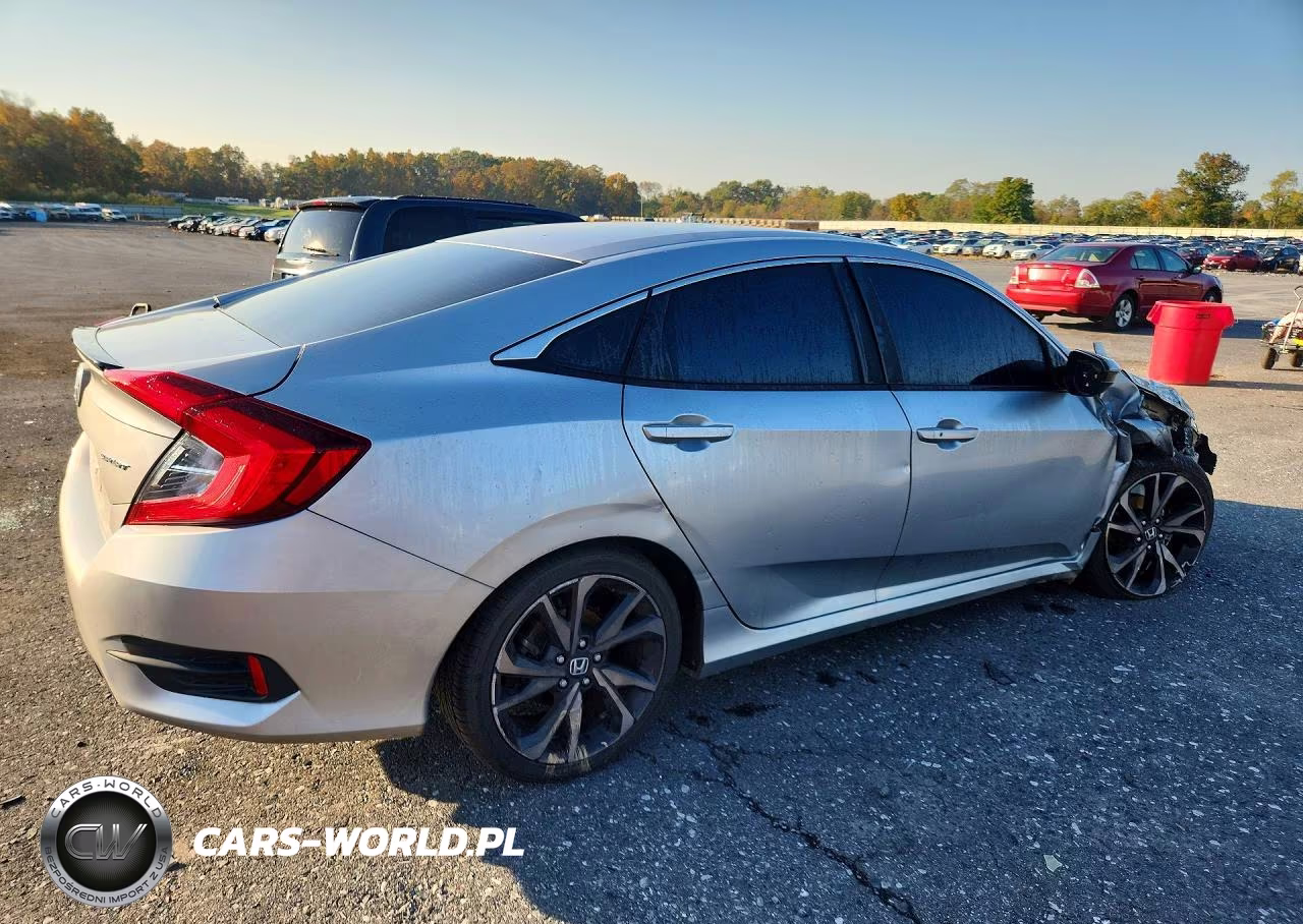 2020 Honda Civic Sport VIN:2HGFC2F87LH526153 - 3