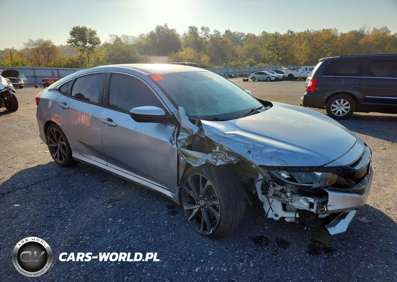 2020 Honda Civic Sport VIN:2HGFC2F87LH526153 - 4