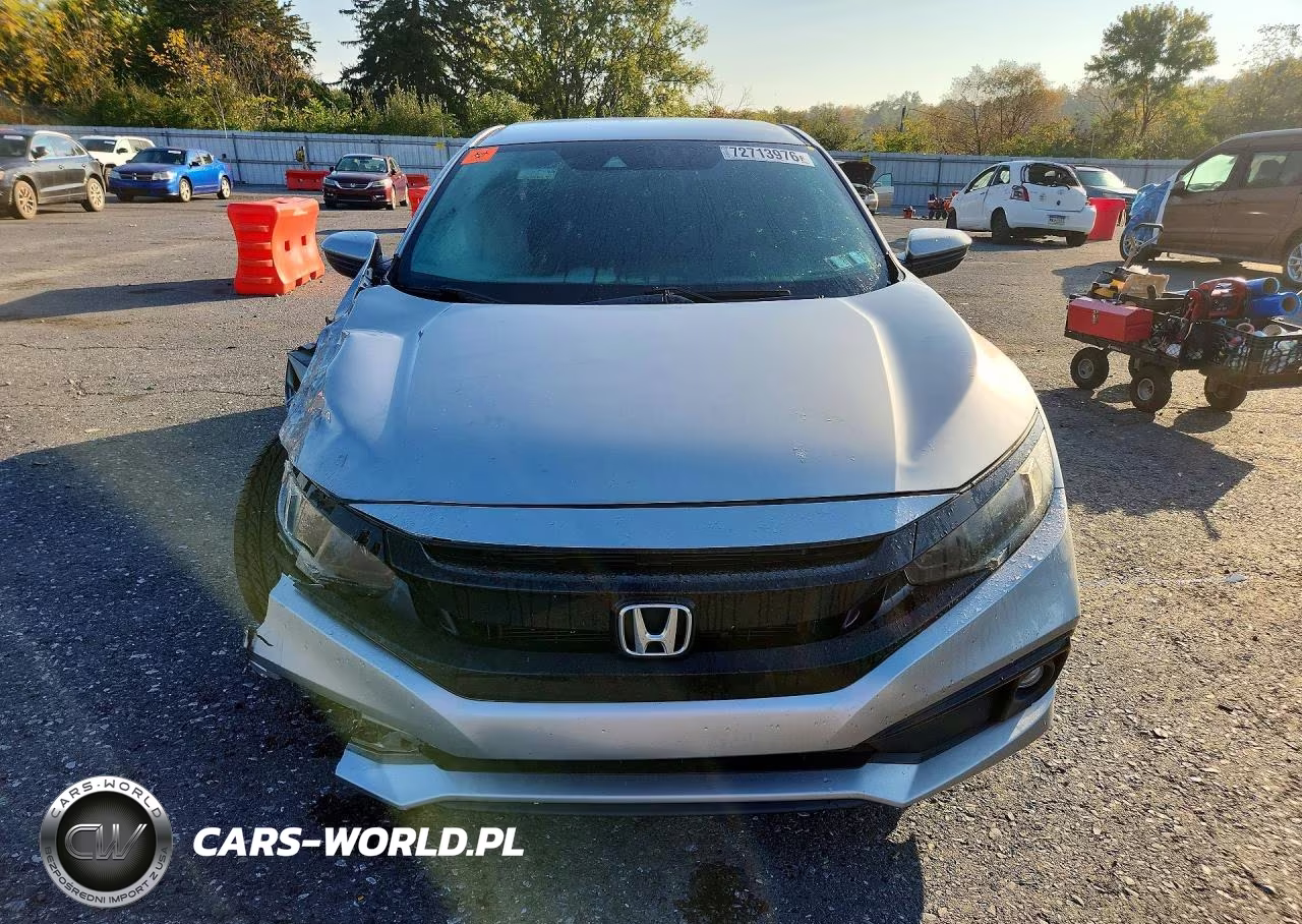 2020 Honda Civic Sport VIN:2HGFC2F87LH526153 - 5