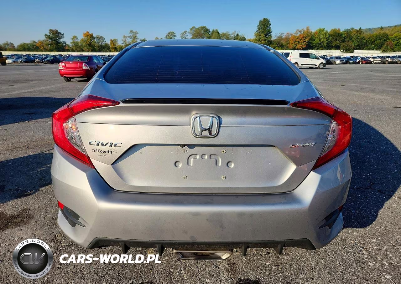 2020 Honda Civic Sport VIN:2HGFC2F87LH526153 - 6