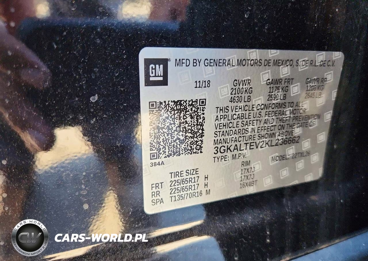 2019 GMC Terrain Sle VIN:3GKALTEV2KL236662 - 13