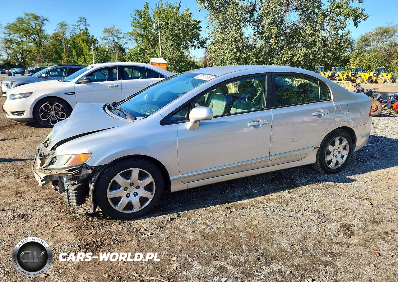 2008 Honda Civic Lx VIN:1HGFA16538L032985 - 1