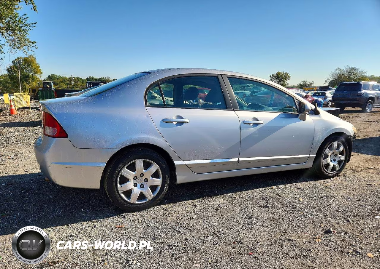 2008 Honda Civic Lx VIN:1HGFA16538L032985 - 3