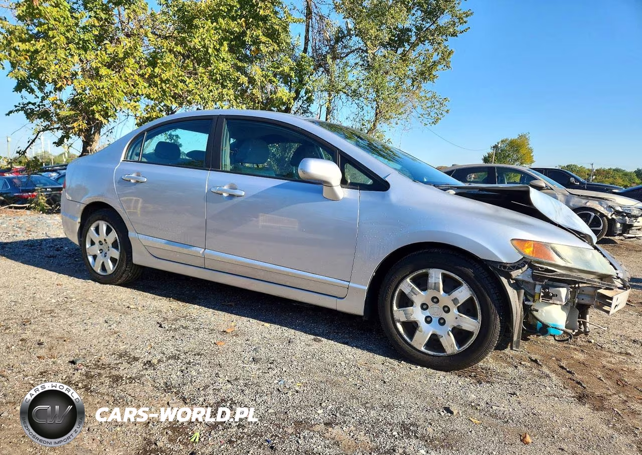 2008 Honda Civic Lx VIN:1HGFA16538L032985 - 4