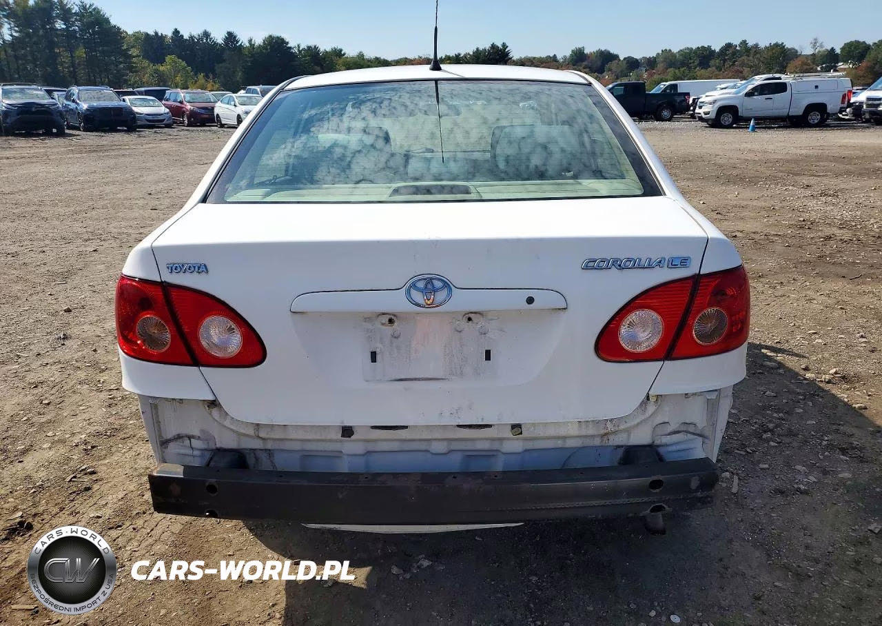 2008 Toyota Corolla Le VIN:2T1BR32E88C861064 - 6