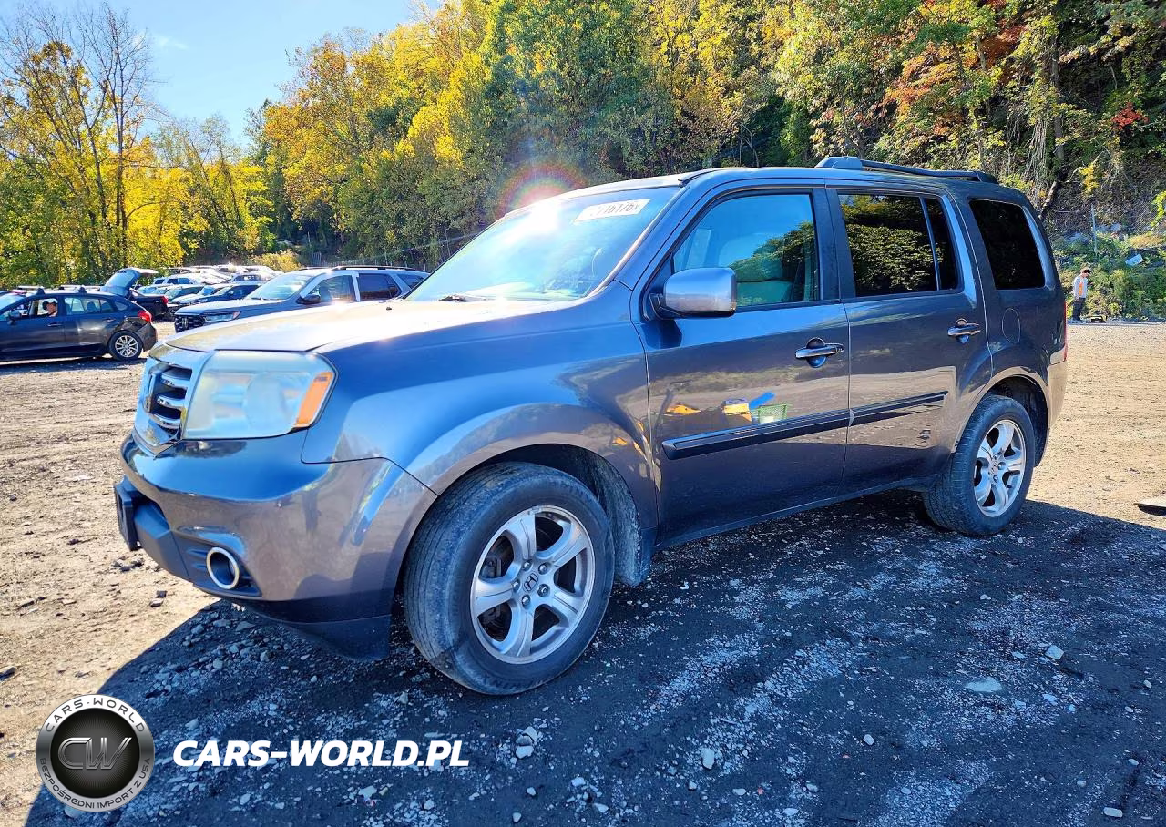 2015 Honda Pilot Ex VIN:5FNYF4H40FB049063 - 1