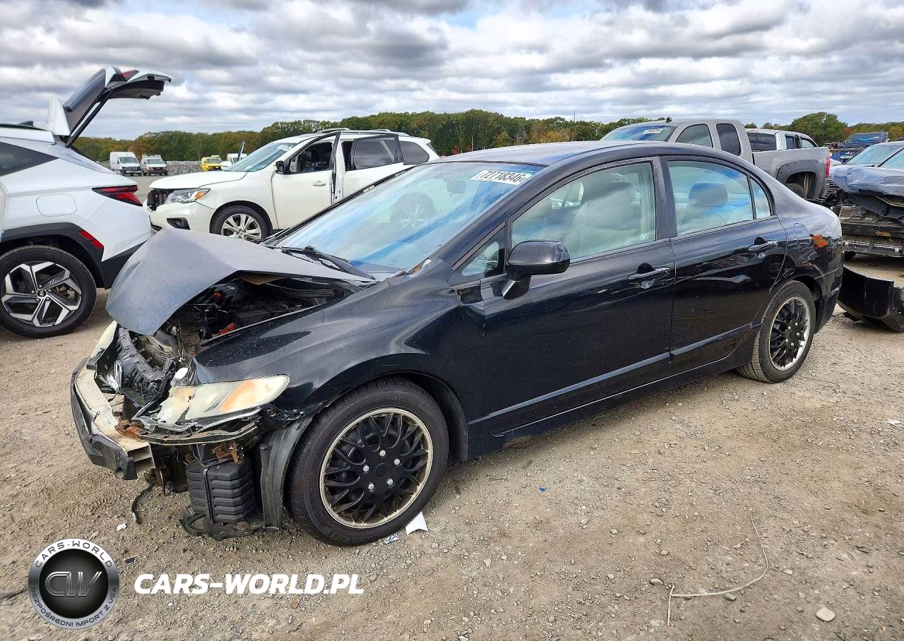 2009 Honda Civic Lx VIN:2HGFA165X9H366137 - 1