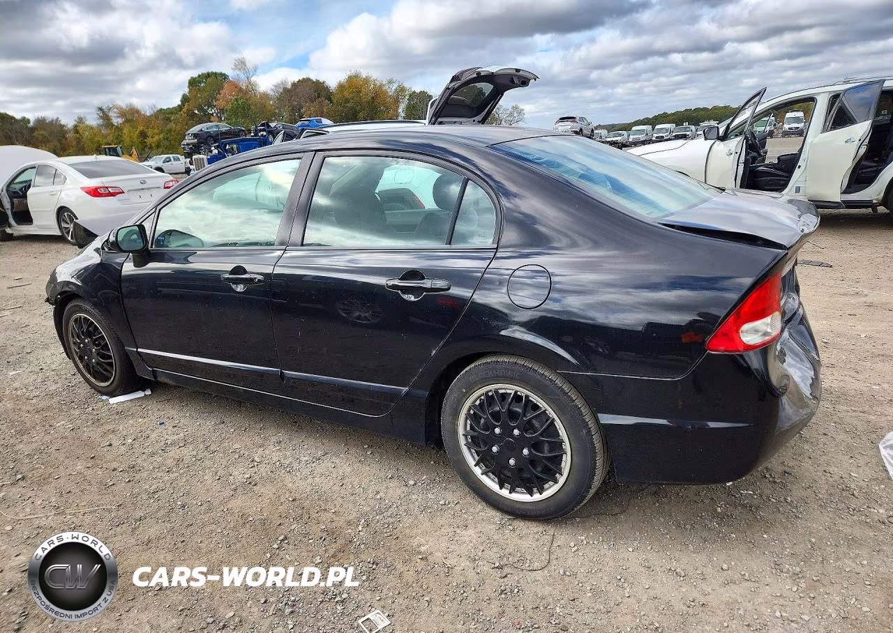 2009 Honda Civic Lx VIN:2HGFA165X9H366137 - 2