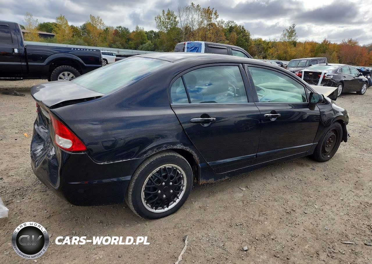 2009 Honda Civic Lx VIN:2HGFA165X9H366137 - 3
