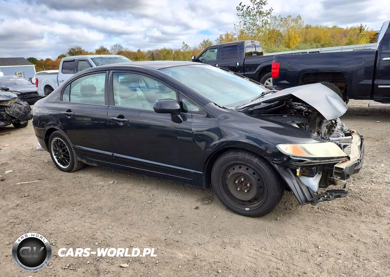 2009 Honda Civic Lx VIN:2HGFA165X9H366137 - 4