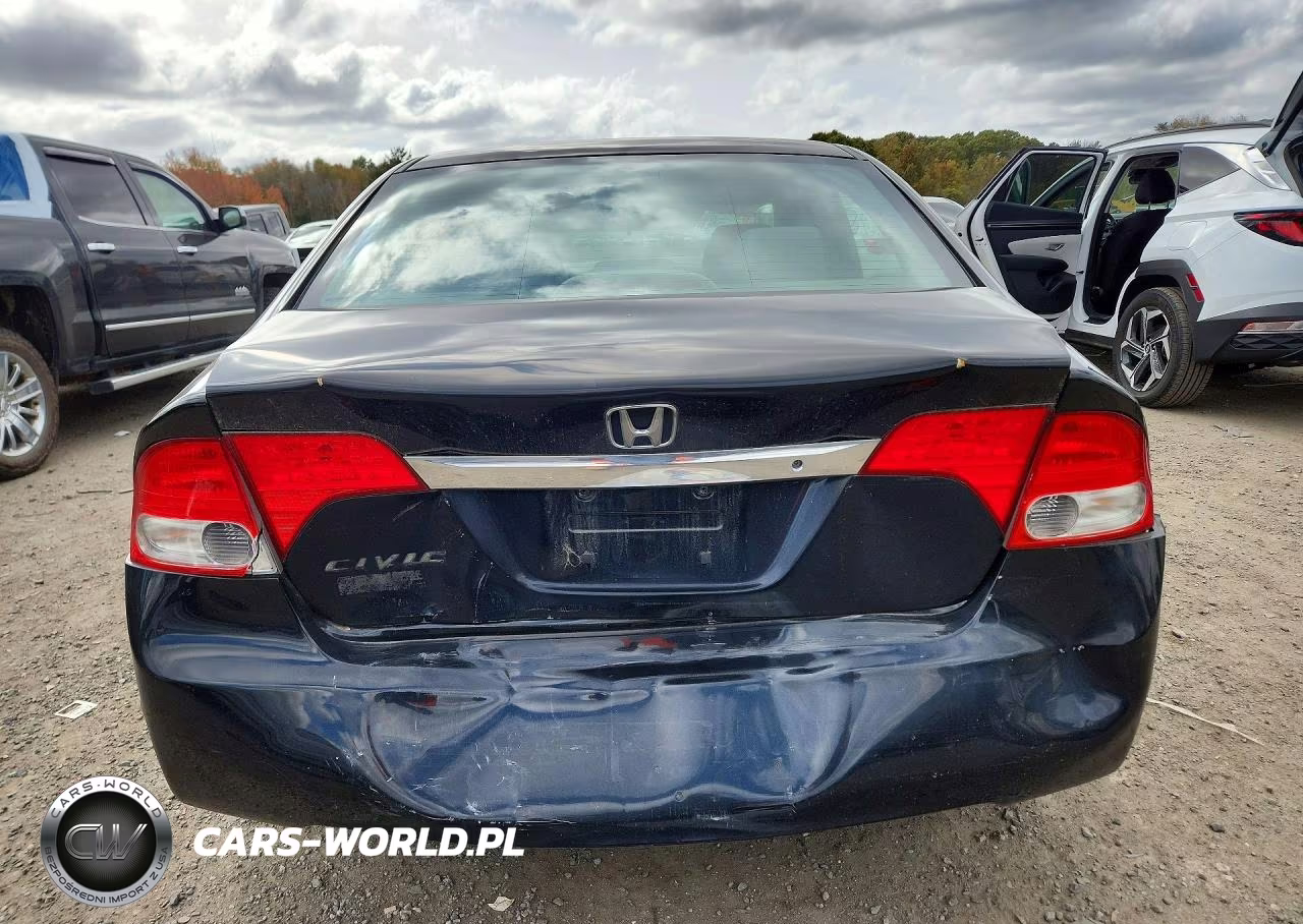 2009 Honda Civic Lx VIN:2HGFA165X9H366137 - 6