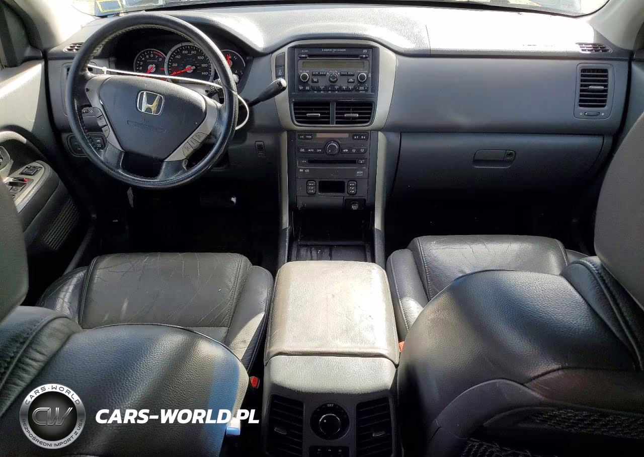 2007 Honda Pilot Exl VIN:2HKYF18637H512865 - 8