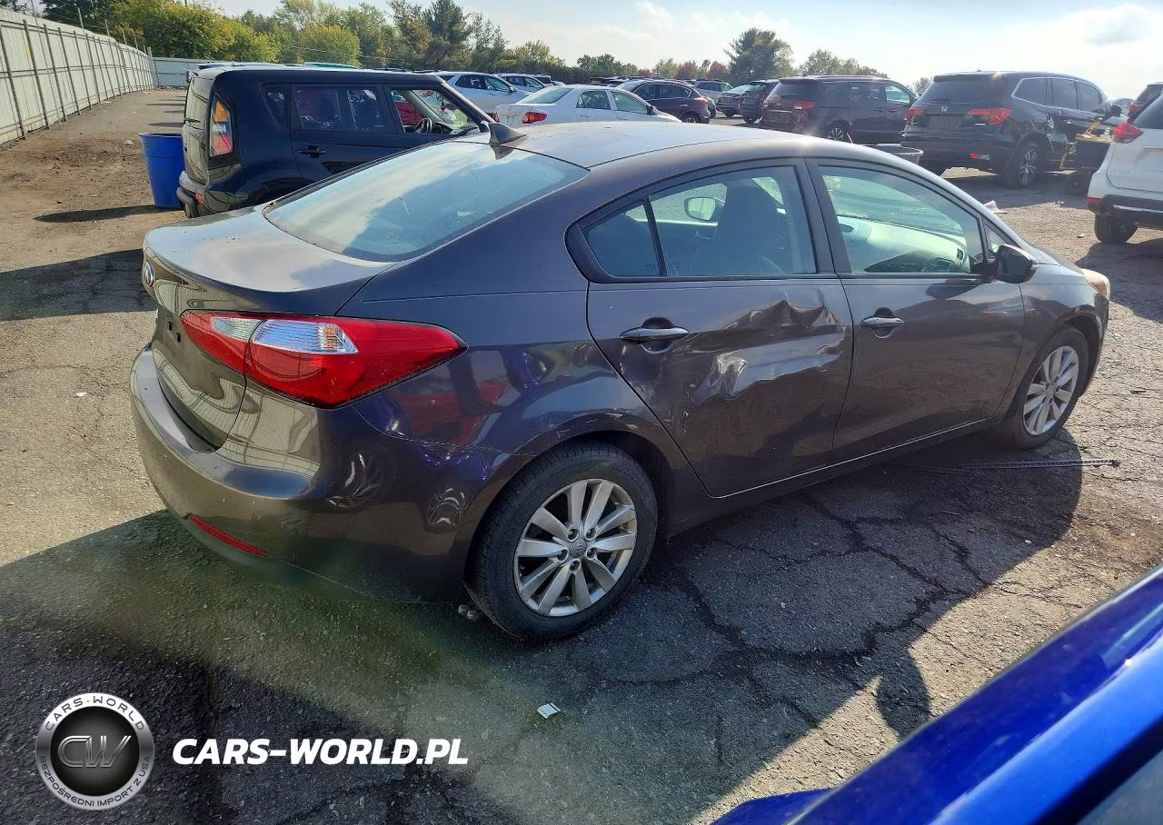 2014 Kia Forte Lx VIN:KNAFX4A61E5189734 - 3