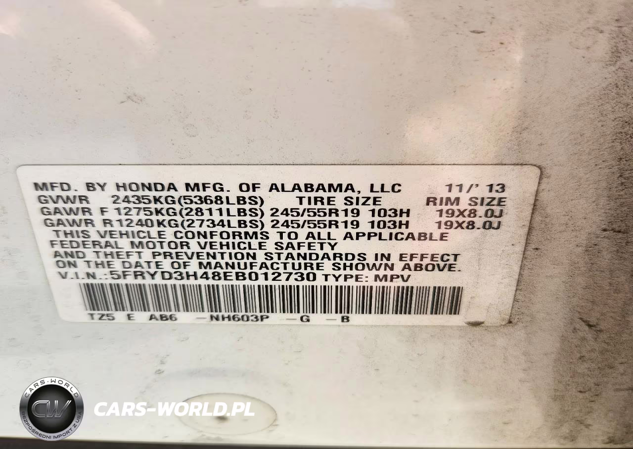 2014 Acura Mdx Technology VIN:5FRYD3H48EB012730 - 12