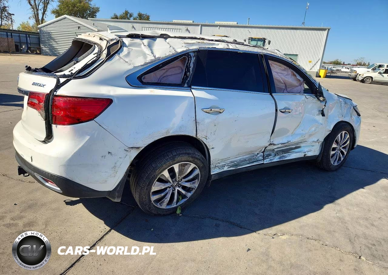 2014 Acura Mdx Technology VIN:5FRYD3H48EB012730 - 3