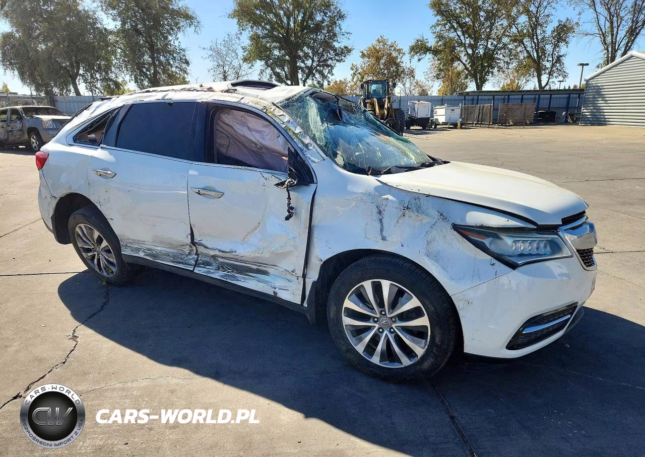 2014 Acura Mdx Technology VIN:5FRYD3H48EB012730 - 4